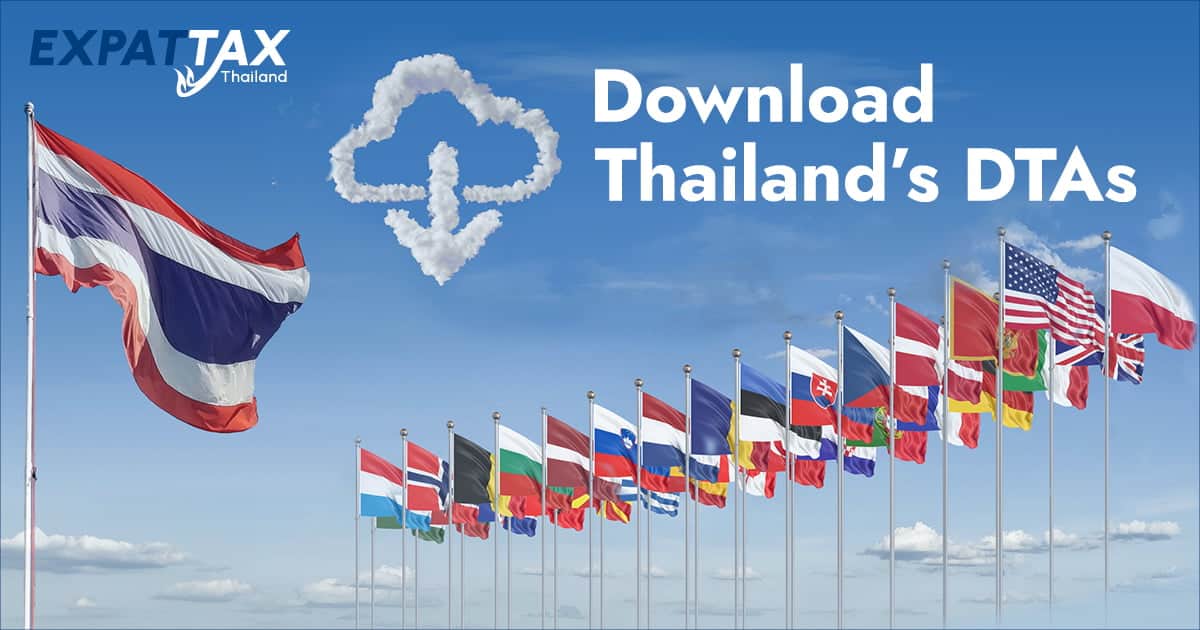 Thailand's Double Tax Treaties: Download Links For All DTAs