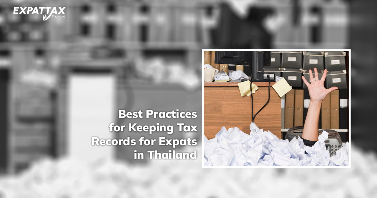 Best practices for keeping tax records in Thailand
