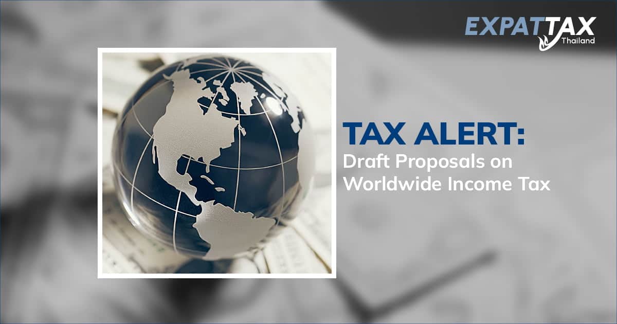 泰国起草全球收入征税法